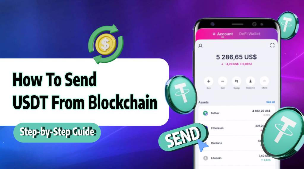 Send USDT from Blockchain Wallet